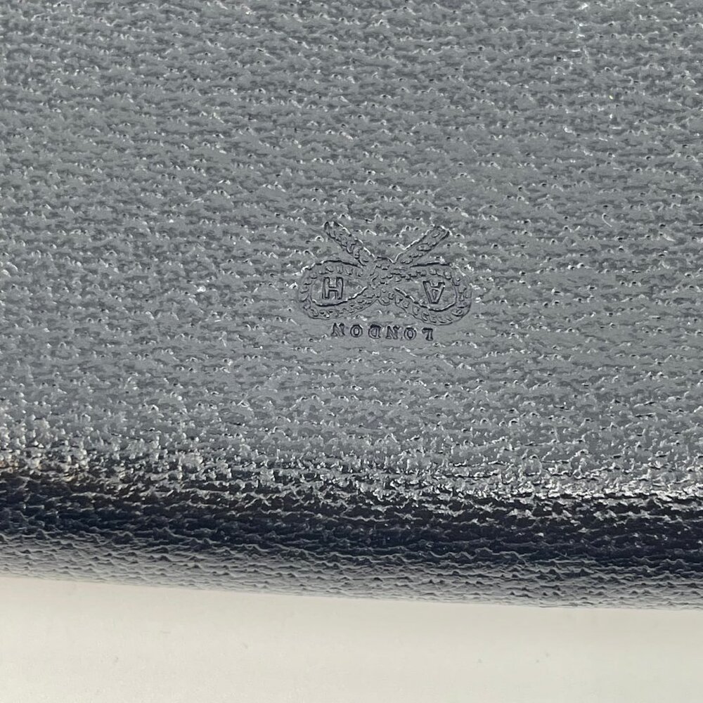 Black Amya Hindmarch Leather Card Wallet | Perfect for Any Occasion - Picture 6 of 6